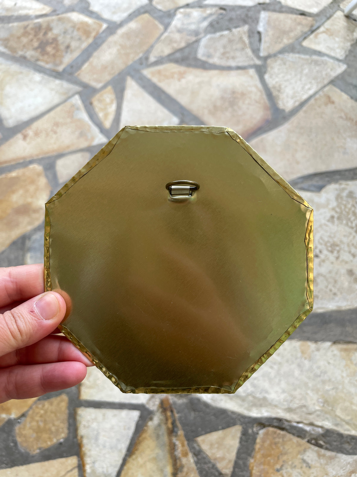 Trio de miroirs en laiton doré | Goutte, Ovale & Octogonal